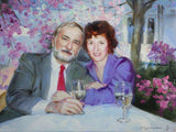 F&S Gift Store Commission portrait, Custom painting from photo, Custom portrait on canvas, Custom family portrait, Oil painting portrait custom