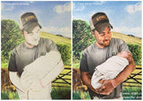 Personalized Oil Painting From Photos, handcraft art on Canvas-Show Case DFI101433-12