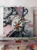 Personalized Oil Painting From Photos, handcraft art on Canvas-Show Case QEH101094-48