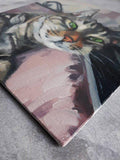 Personalized Oil Painting From Photos, handcraft art on Canvas-Show Case QEH101094-48
