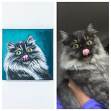 Personalized Oil Painting From Photos, handcraft art on Canvas-Show Case SNM100552-24