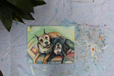 Personalized Oil Painting From Photos, handcraft art on Canvas-Show Case THS102029-48