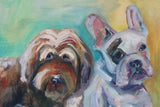 Personalized Oil Painting From Photos, handcraft art on Canvas-Show Case THS102029-48
