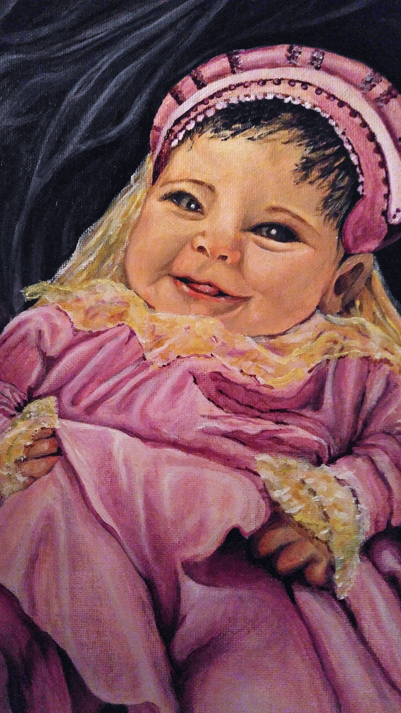 F&S Gift Store Past Life Portraits, Oil Princess (Themed, Custom, Hand-Crafted)