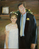 Personalized Oil Painting From Photos, handcraft art on Canvas-Show Case BCJ100621-48