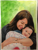 Personalized Oil Painting From Photos, handcraft art on Canvas-Show Case KJG101369-36