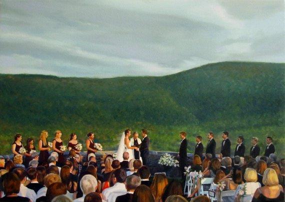 Personalized Oil Painting From Photos, handcraft art on Canvas-Show Case IJK101405-12