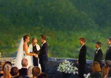 F&S Gift Store Customized portrait, Oil portrait, Custom canvas art, Custom landscape, Anniversary gift, Portrait from a photo, Oil paint