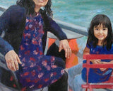 Personalized Oil Painting From Photos, handcraft art on Canvas-Show Case RIF102087-48