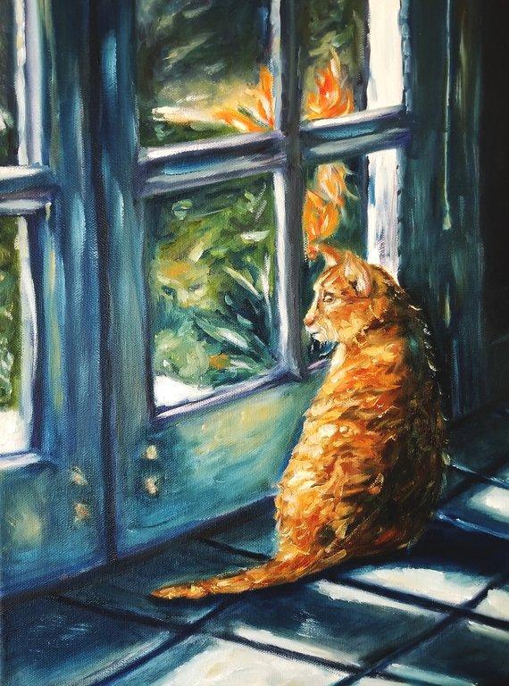 Personalized Oil Painting From Photos, handcraft art on Canvas-Show Case DPO100518-36