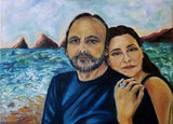 Personalized Oil Painting From Photos, handcraft art on Canvas-Show Case QJK101597-48