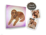 Personalized Oil Painting From Photos, handcraft art on Canvas-Show Case GDAN100210-30