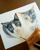 Personalized Oil Painting From Photos, handcraft art on Canvas-Show Case JAL100832-12