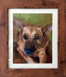F&S Gift Store Dog oil portrait, Pet oil painting, Custom Dog Oil Painting, Custom Pet Portrait, Pet memorial, Custom oil painting, Animal Painting