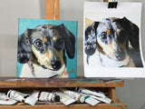 Personalized Oil Painting From Photos, handcraft art on Canvas-Show Case AGL102323-30