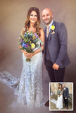 F&S Gift Store Custom Oil Painting, Custom Portrait, Oil Painting, Painting From Photo, Wedding Portrait, Portraits, Oil Painting, Family Oil Painting