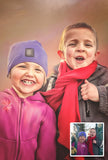 Personalized Oil Painting From Photos, handcraft art on Canvas-Show Case PMJ100882-20