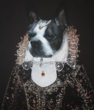 F&S Gift Store Single Custom Pet Portrait in Suit | Unique gift, Antique oil painting, Gothic Home Decor, Animal painting, Pet in suit, Personalized gift