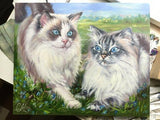 Personalized Oil Painting From Photos, handcraft art on Canvas-Show Case IGH100565-24