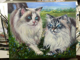 Personalized Oil Painting From Photos, handcraft art on Canvas-Show Case IGH100565-24