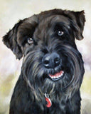 F&S Gift Store Pet Oil Portrait, Custom Pet Portrait, Dog Portrait, Animal Art, Custom Paintings, Oil Painting, 11x14