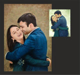 Personalized Oil Painting From Photos, handcraft art on Canvas-Show Case FAN100499-36
