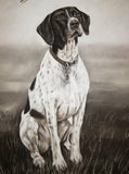F&S Gift Store Oil Custom pet portrait Pet loss gift Pet memorial Dog portrait Custom dog painting Oil painting on canvas Pet commission Dog lovers gift