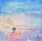 Personalized Oil Painting From Photos, handcraft art on Canvas-Show Case KKD101010-72