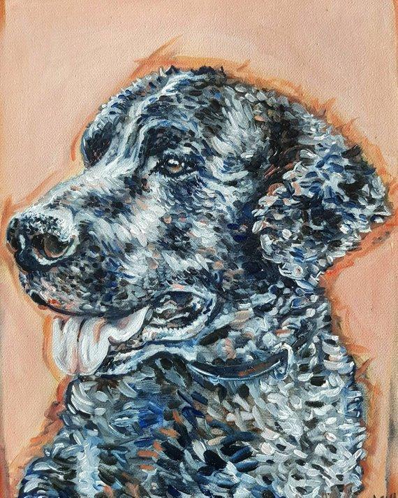 Personalized Oil Painting From Photos, handcraft art on Canvas-Show Case QBK100640-36