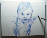 Personalized Oil Painting From Photos, handcraft art on Canvas-Show Case KJM100588-30