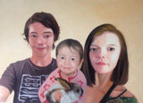 Personalized Oil Painting From Photos, handcraft art on Canvas-Show Case MJI101757-12