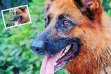 Personalized Oil Painting From Photos, handcraft art on Canvas-Show Case TLK102109-24