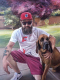 F&S Gift Store Custom Portrait - Custom Pet Painting - Oil Painting - Custom Painting for Photo - Pet Portrait