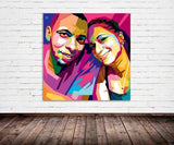 Personalized Oil Painting From Photos, handcraft art on Canvas-Show Case RJO101279-48