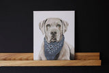 F&S Gift Store Custom pet portrait, custom dog portrait painting, custom dog painting, custom pet painting, pet portrait, pet portrait custom, dog portrait