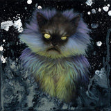 F&S Gift Store CUSTOM Cat Portrait Oil Painting, Kitten Pet Portrait Drawing on Canvas or Panel all sizes cute realistic style