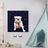 F&S Gift Store Custom dog portrait, Framed wall art, custom dog portrait, Dog portrait, custom dog painting, dog art, pet portrait, dog art
