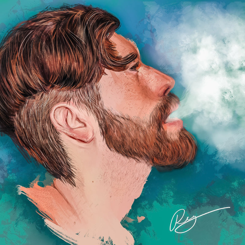 F&S Gift Store Custom Portrait Digital File Personalized Professional Oil Painting Drawing of Loved One or Self