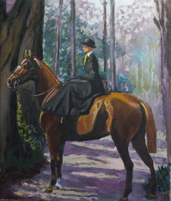 Personalized Oil Painting From Photos, handcraft art on Canvas-Show Case IMH101900-24