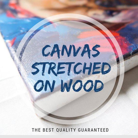 Personalized Oil Painting From Photos, handcraft art on Canvas-Show Case BRG101683-12