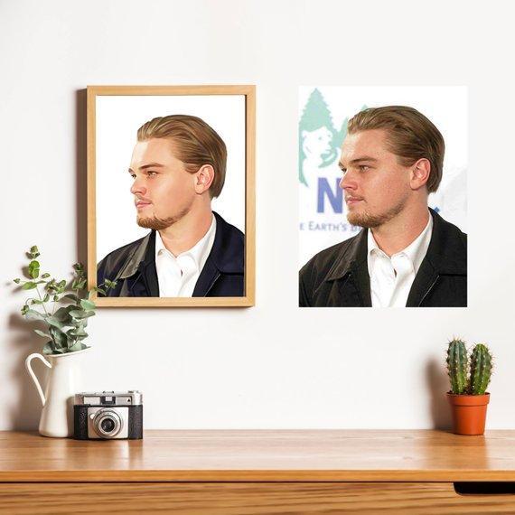 Personalized Oil Painting From Photos, handcraft art on Canvas-Show Case IIB101008-24