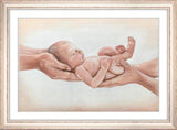 F&S Gift Store Customer specific, portrait, child, Children, baby, custom, oil painting, painting, portrait according to your personal photo template, by photo