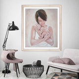 Personalized Oil Painting From Photos, handcraft art on Canvas-Show Case PPA101395-20