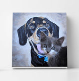 Personalized Oil Painting From Photos, handcraft art on Canvas-Show Case OTS102279-20
