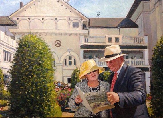 Personalized Oil Painting From Photos, handcraft art on Canvas-Show Case RBI102336-24