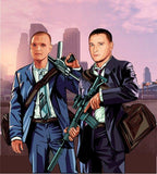 F&S Gift Store Custom Portrait Comic Pop Art Portrait Digital Painting Custom Art Painting From Photo