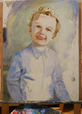 F&S Gift Store Photo to painting, Customized painting, Custom kid portrait, Customized portrait, Child portrait, Personalized gift, Anniversary gift