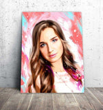 Personalized Oil Painting From Photos, handcraft art on Canvas-Show Case TPE101447-12