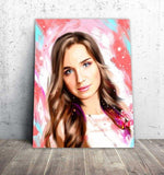 F&S Gift Store Custom Portrait Oil Art Portrait Digital Painting Custom Art Painting From Photo