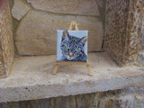 F&S Gift Store Miniature paintings, Custom portraits, Mini pet painting, Custom dog portrait, Custom cat portrait, unique gifts, Personalized gift